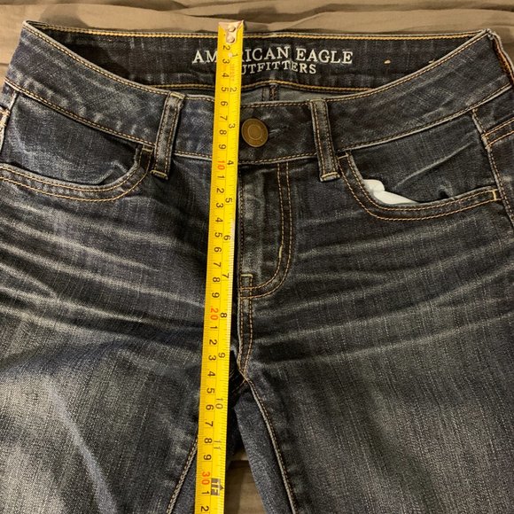 American Eagle Jegging Size 2 Regular Crop Jeans - Picture 12 of 14